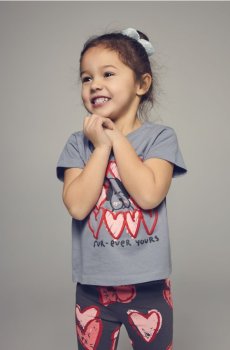 Reserved - Бавовняна футболка з принтом - світло-сірий - 694HU-09X