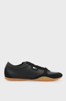 Женские черные кожаные кроссовки BALLET SNEAKER Черный 36 Tommy Jeans EN0EN03059