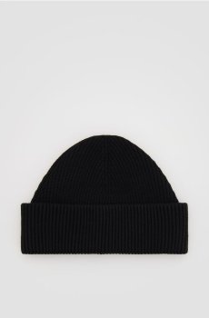 Reserved - Шапка-біні з додаванням віскози - чорний - 043FE-99X