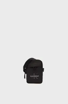 Мужская черная сумка BOLD LOGO NYLON SLIM REPORTER Черный ONESIZE Calvin Klein LV04D3231G