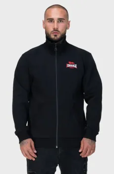 Мужская черная спортивная кофта CROPSTON Черный L Lonsdale 117849