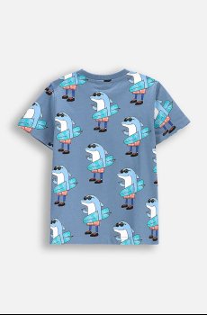 Детская хлопковая футболка Coccodrillo