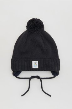 Reserved - Шапка з помпоном Bluey - темно-синій - 506GP-59X