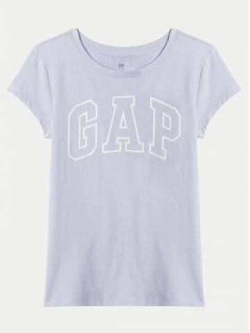 Gap Футболка 542042-03 Блакитний Regular Fit Gap Футболка 542042-03 Блакитний Regular Fit