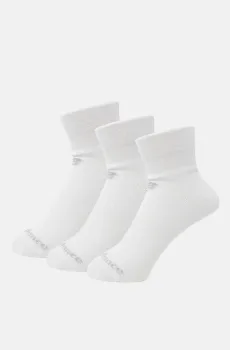 Белые носки Prf Cotton Flat Knit Ankle (3 пары) Белый 43-46 New Balance LAS95233WT