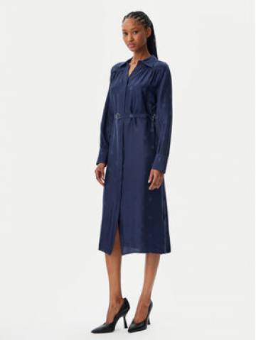 BOSS Сукня-сорочка Dieshina1 50532758 Cиній Relaxed Fit BOSS Сукня-сорочка Dieshina1 50532758 Cиній Relaxed Fit