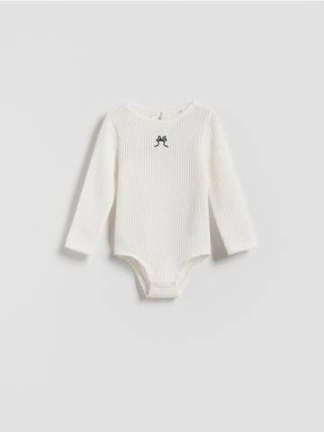 Reserved - Структурний боді - кремовий - 201FU-01X