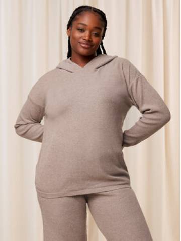 Triumph Світшот Thermal MyWear Hoodie 10216548 Бежевий Regular Fit Triumph Світшот Thermal MyWear Hoodie 10216548 Бежевий Regular Fit