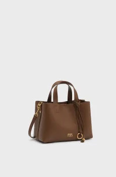 Женская коричневая кожаная сумка Коричневый ONESIZE Bimba Y Lola 262BB1J6C.10650