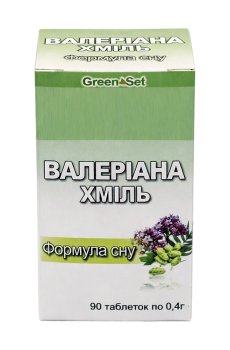 Валериана Хмель GreenSet Формула сна, 90 таблеток