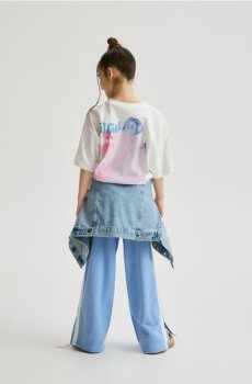 Reserved - Футболка з принтом Inside Out - кремовий - 054HU-01X