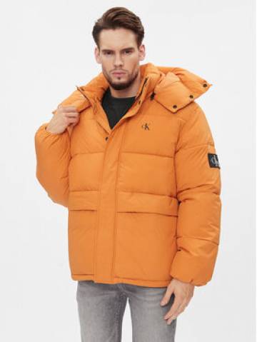 Calvin Klein Jeans Пуховик J30J323709 Оранжевий Relaxed Fit Calvin Klein Jeans Пуховик J30J323709 Оранжевий Relaxed Fit