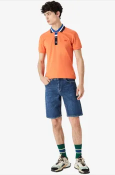 Мужские голубые шорты Голубой 28 Lacoste FH7541MK9