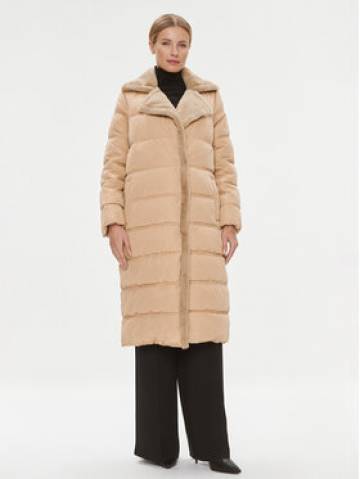 Fracomina Пуховик FJ23WC3002O42301 Коричневий Regular Fit Fracomina Пуховик FJ23WC3002O42301 Коричневий Regular Fit
