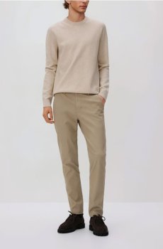 Reserved - Картаті штани-чиноси - бежевий - 526GC-08X