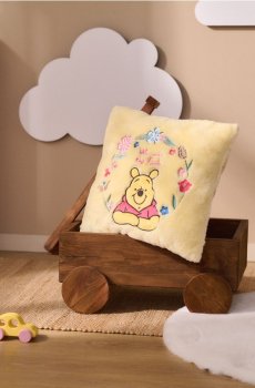 Декоративна подушка Winnie the Pooh - світло-жовтий