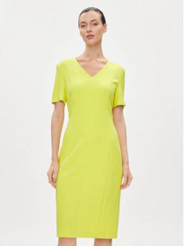 Boss Повсякденна сукня Damaisa 50490044 Жовтий Slim Fit Boss Повсякденна сукня Damaisa 50490044 Жовтий Slim Fit