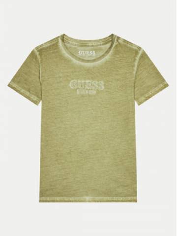 Guess Футболка L4GI30 K8HM4 Бежевий Regular Fit Guess Футболка L4GI30 K8HM4 Бежевий Regular Fit
