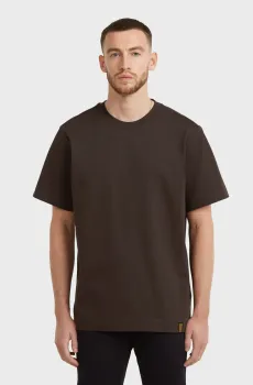 Мужская темно-коричневая футболка Essential Коричневый M G-Star RAW D27769,D709