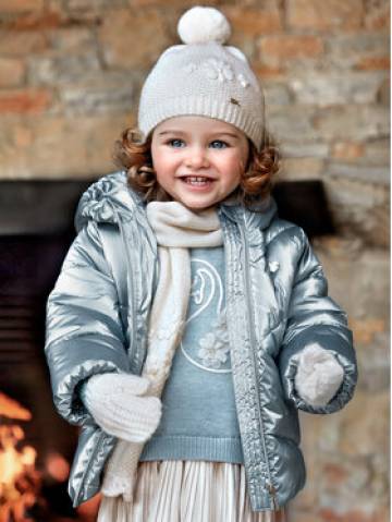 Mayoral Пуховик 2.421 Голубий Regular Fit Mayoral Пуховик 2.421 Голубий Regular Fit