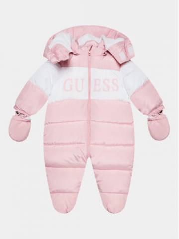 Guess Зимовий комбінезон H3BW05 WB240 Рожевий Regular Fit Guess Зимовий комбінезон H3BW05 WB240 Рожевий Regular Fit