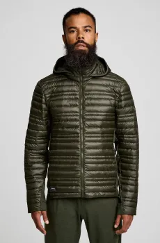 Мужская темно-зеленая куртка SOLSTICE OYSTERPUFF JACKET Зеленый S Saucony 800350-UB