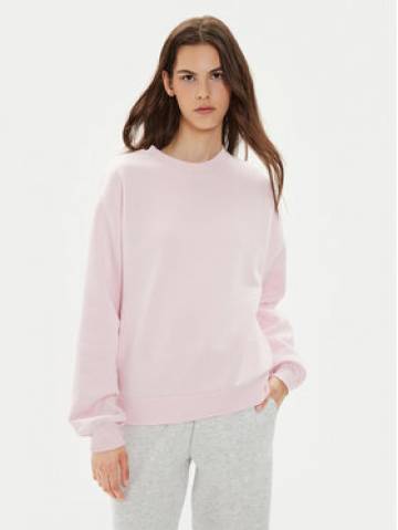 Gina Tricot Світшот Basic 10943 Рожевий Relaxed Fit Gina Tricot Світшот Basic 10943 Рожевий Relaxed Fit