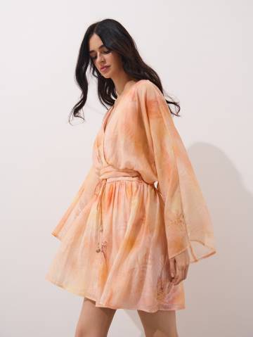 Mohito - Літня мінісукня - бурштиновий - 36