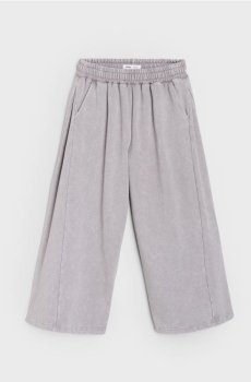 Широкі спортивні штани - темно-сірий