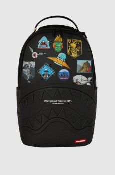 Детский черный рюкзак THE JOURNEY BEGINS