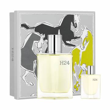 Уценка! Парфюмированный набор мужской Hermes H24 Giftset (туалетная вода, 50 мл + туалетная вода, 5 мл) Уценка! Парфюмированный набор мужской Hermes H24 Giftset (туалетная вода, 50 мл + туалетная вода, 5 мл)