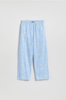 Reserved - Штани в смужку - світло-блакитний - 159HN-50X