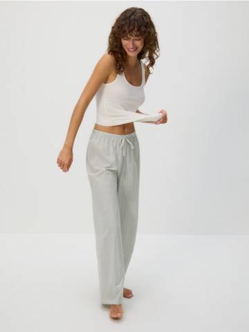 Reserved - Піжамні штани - пильно-зелений - 166EY-97X