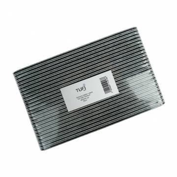 Пилка для ногтей Tufi profi Premium полукруг 180/240 грит, черная, 25 шт (0122155) Пилка для ногтей Tufi profi Premium полукруг 180/240 грит, черная, 25 шт (0122155)