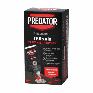 Гель от тараканов и муравьев Predator Pro-защита, 75 мл