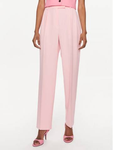 Hugo Штани з тканини 50489275 Рожевий Regular Fit Hugo Штани з тканини 50489275 Рожевий Regular Fit