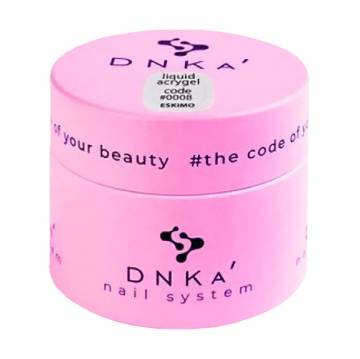 Жидкий акрил-гель для ногтей DNKa Liquid Acrygel 0008 Eskimo, 15 мл Жидкий акрил-гель для ногтей DNKa Liquid Acrygel 0008 Eskimo, 15 мл