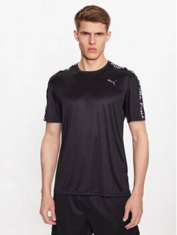 Puma Технічна футболка Taped 523190 Чорний Regular Fit Puma Технічна футболка Taped 523190 Чорний Regular Fit