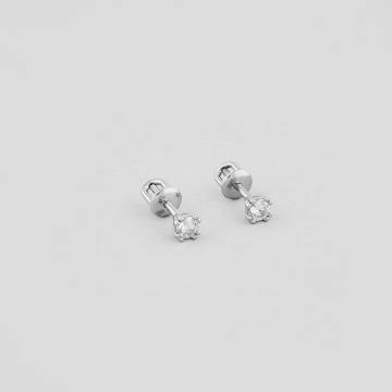 Золотые серьги Minimal с681б-бр-б Золотые серьги Minimal с681б-бр-б