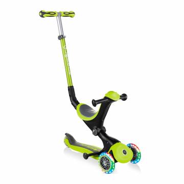 Самокат Globber Go up deluxe lights 5 в 1 зелений (646-106) Самокат Globber Go up deluxe lights 5 в 1 зелений (646-106)