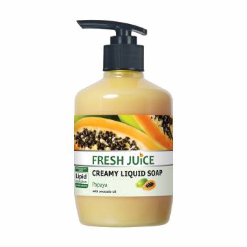 Жидкое крем-мыло Fresh Juice Папайя, 460 мл Жидкое крем-мыло Fresh Juice Папайя, 460 мл