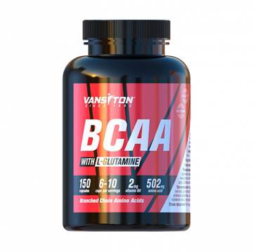 Аминокислота Vansiton BCAA, 150 капсул Аминокислота Vansiton BCAA, 150 капсул
