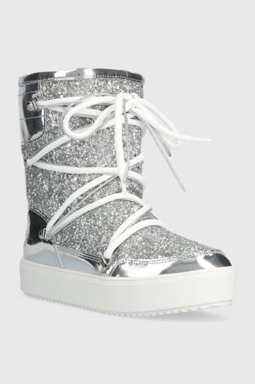 Зимние сапоги Chiara Ferragni цвет серебрянный CF3257_004 Зимние сапоги Chiara Ferragni цвет серебрянный CF3257_004