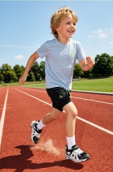 Спортивна футболка з швидковисихаючої тканини Active - блакитний