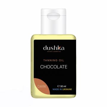 Масло для загара Dushka Dark Chocolate, 30 мл Масло для загара Dushka Dark Chocolate, 30 мл