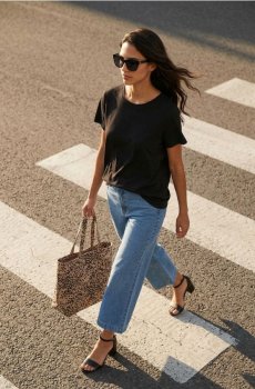 Футболка basic - чорний