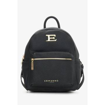 Рюкзак чорний Ermanno Firenze ER00115344 Рюкзак чорний Ermanno Firenze ER00115344