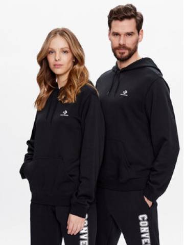 Converse Світшот Unisex Go-To Embroidered Star Chevron 10023874-A01 Чорний Regular Fit Converse Світшот Unisex Go-To Embroidered Star Chevron 10023874-A01 Чорний Regular Fit