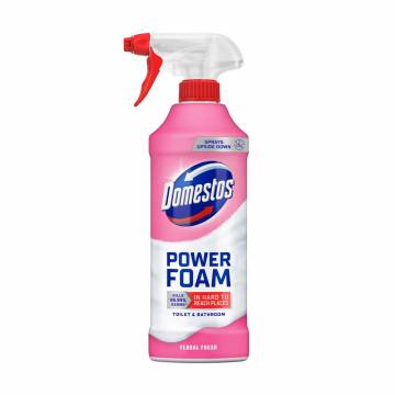 Спрей-пена для чистки унитаза и ванной комнаты Domestos Floral Fresh, 435 мл Спрей-пена для чистки унитаза и ванной комнаты Domestos Floral Fresh, 435 мл