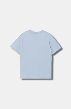 Детская хлопковая футболка Puma ESS 2 COLOR Small No. 1 Logo Relaxed Tee